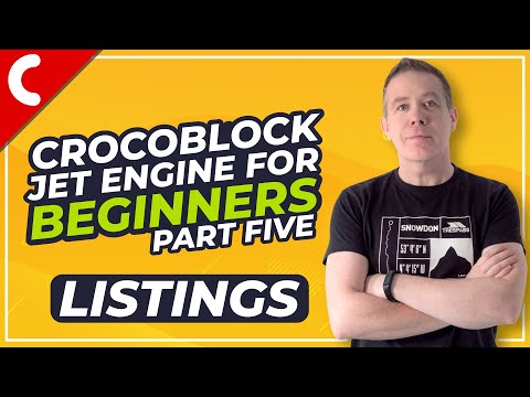 Crocoblock Jet Engine for Beginners Listings Part 5