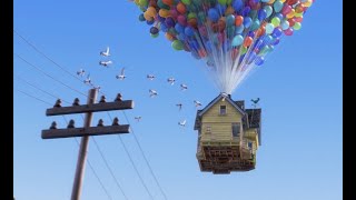 Up (2009) - Carl Goes Up scene 1080p