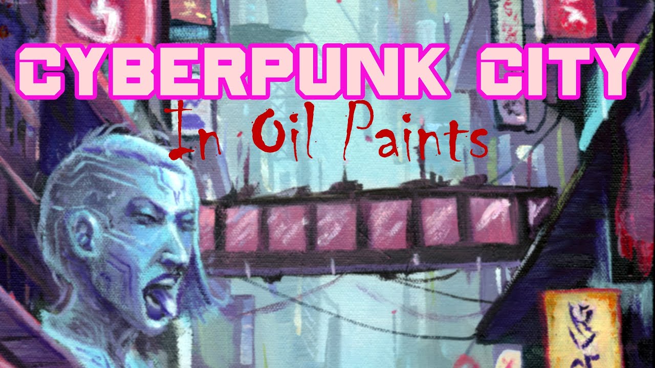 Watch This Futuristic Cityscape Come to Life With Simple Art Supplies!