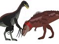 Pivot JWCCHA Tarbosaurus vs JWD Therizinosaurus Animation