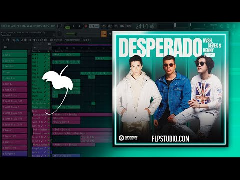 KVSH, Sevek, KENNY MUSIK - Desperado (FL Studio Remake)