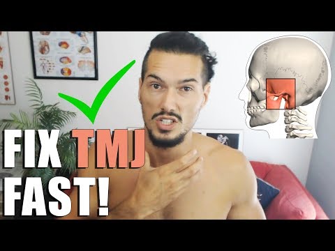 HOW To Treat TMJ Disorder, Treatment of TMJ - Temporomandibular (FAST Relief) Video