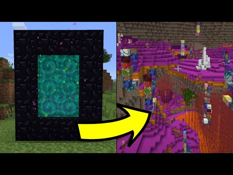 How To Enter Minecraft's Secret Dimension! (No Mods)