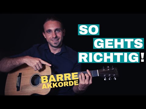 Warum deine Barré Akkorde schlecht klingen | 3 Typische Anfängerfehler