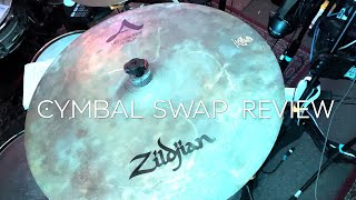 Video thumbnail for Cymbal Swap 18" Zildjian A Uptown Ride Cymbal Review by Cymbal Swap
