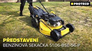 Kosačka PROTECO Premium 56cm, elektroštart