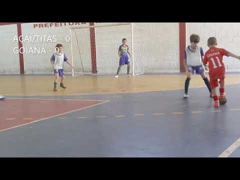 DECISÃO POR PÊNALTI  DA VAGA PARA A FINAL DO CIRCUITO REGIONAL DE FUTSAL  AÇAÍ/TITÃS X GOIANÁ SUB-9