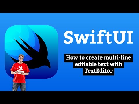 How to create multi-line editable text with TextEditor – SwiftUI thumbnail
