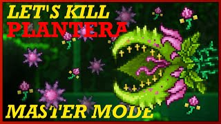 How to EASILY Beat MASTER MODE Plantera in Terraria 1.4!!