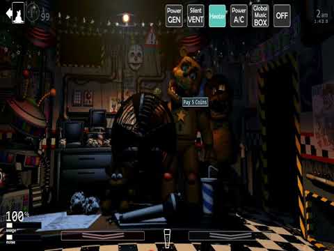 Ultimate Custom Night: How to deactivate Rockstar Freddy without coins.