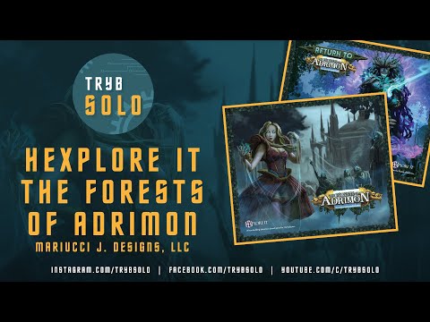 🇵🇱 HEXplore It: The Forests of Adrimon (Mariucci Designs) | omówienie, unboxing i pierwsze wrażenia