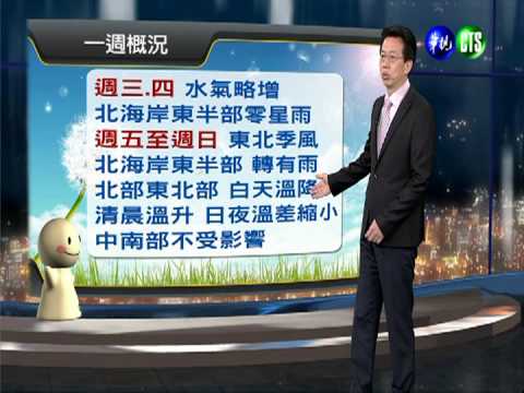 2013.12.02華視晚間氣象 吳德榮主播