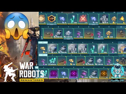 OMG !! Opening Tons Of Operation Passes In War Robots #warrobots