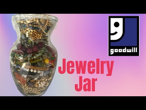 Goodwill Jewelry Jar ! Let’s see what’s inside - Tiffany &Co , Pandora and more …