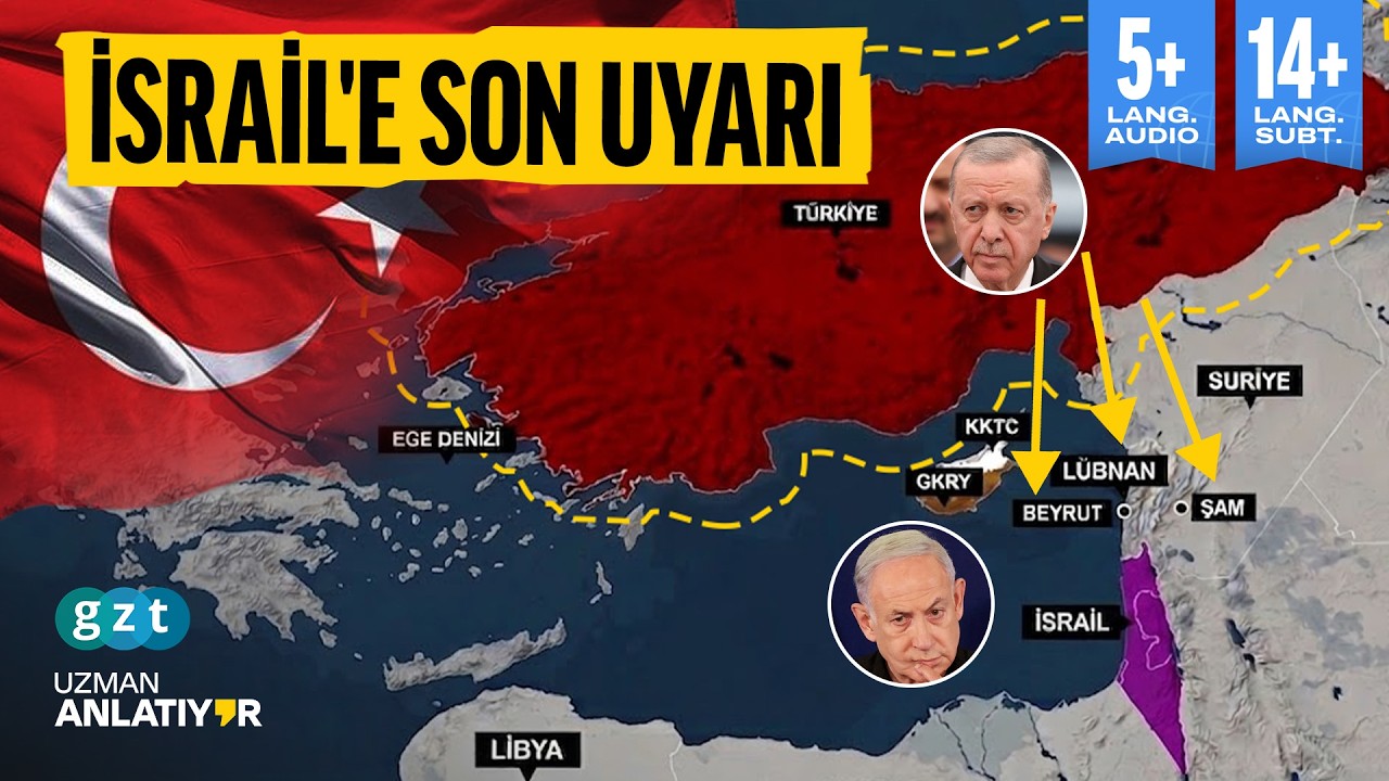 İsrail'in planına Türk kalkanı: Türkiye'nin çekmiş olduğu 4 net sınır neresi?
