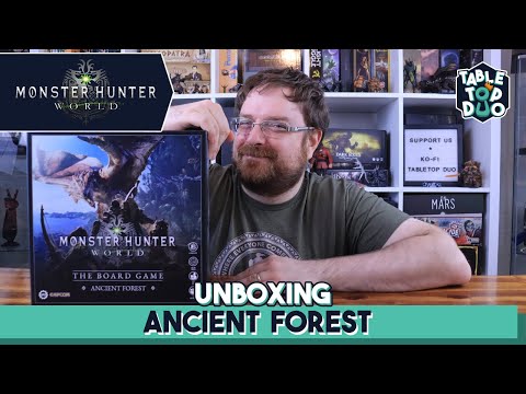 Monster Hunter Boardgame Ancient Forest Unboxing