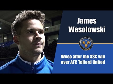 INTERVIEW | James Wesolowski post AFC Telford United - Town TV