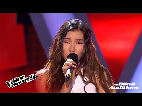 Enerelsaikhan.N - "Without me" | Blind Audition | The Voice of Mongolia S2