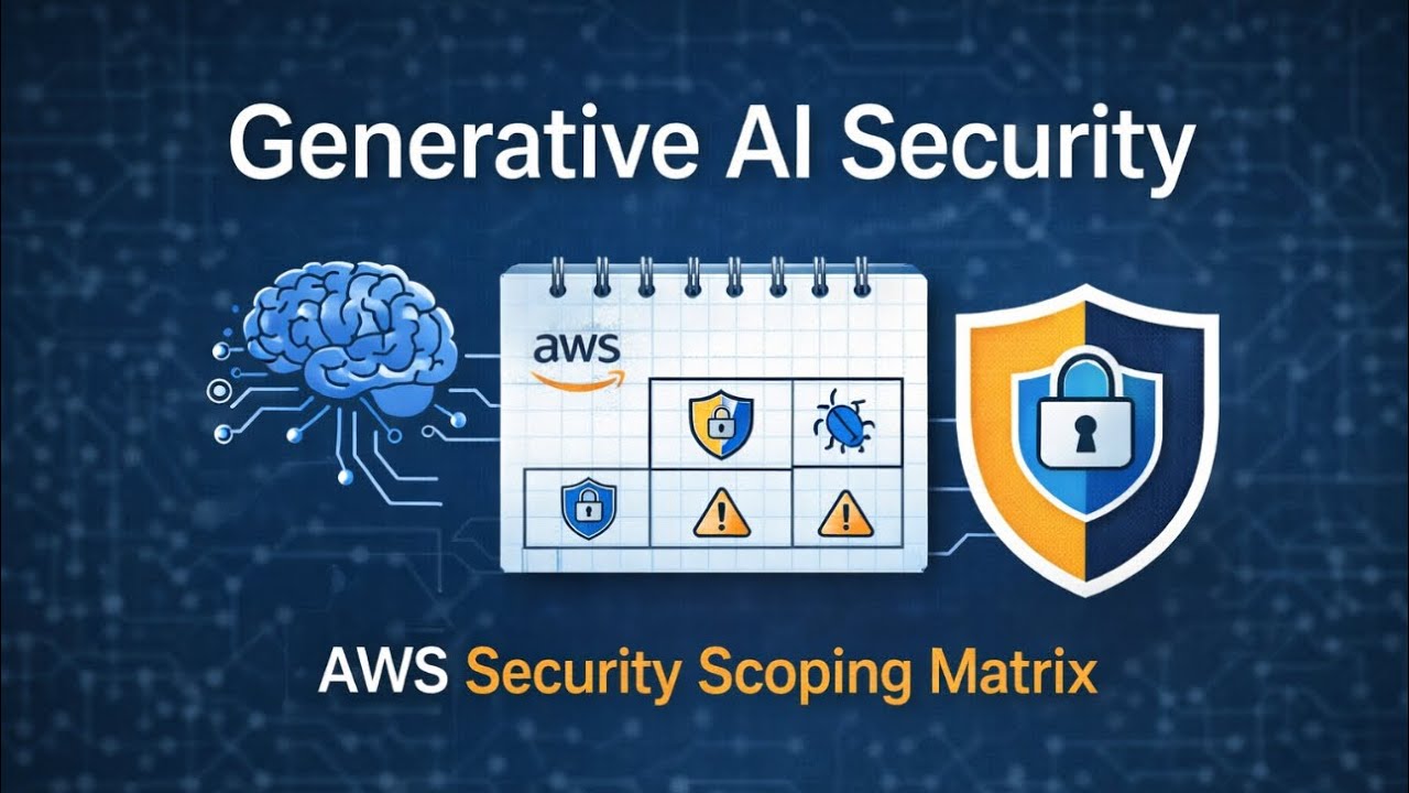 Generative AI Security: Explained with AWS’s Security Scoping Matrix #aisecurity #cybersecurity 