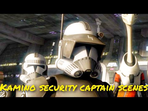 All Kamino Security Captain scenes - The Clone Wars