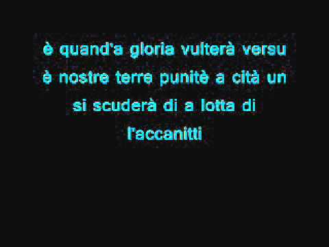 Ssu cantu fattu di turchinu avec parole