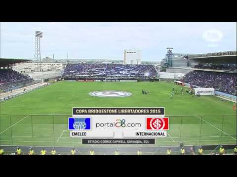 EMELEC-EQU 1 x 1 INTER - 18/03/2015 - LIBERTADORES