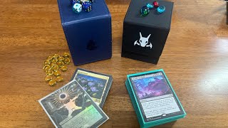 【MTG実写対戦】一人パイオニア対戦黒単vsロータスコンボ