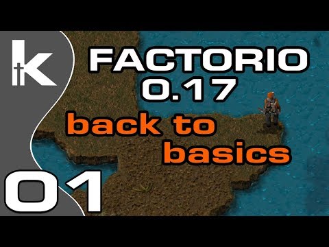 Factorio 0.17 | Back To Basics Ep 1 | Map Generation and The Burner Phase