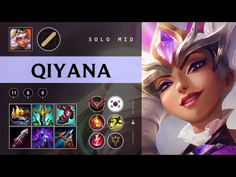 Qiyana Mid vs Yone - KR Grandmaster Patch 25.24
