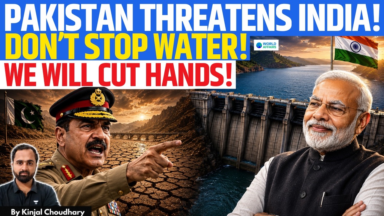 PAKISTAN Threatens India: Will Cut Hands For Indus Waters! Why Pak Suddenly Claims Harappa | Kinjal