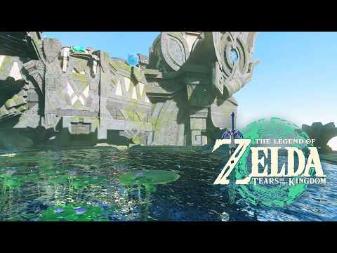 💧 Water Temple (Phase 2)｜Tears of the Kingdom｜ZELDA Ambience｜Relaxing Zelda BGM