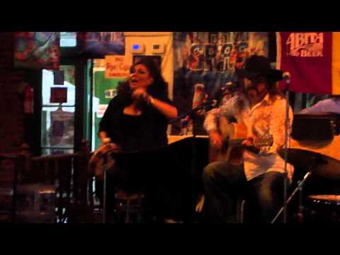 Tracey and Corey Acoustic at Maison on Bourbon   Come to My Window