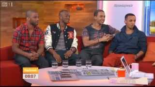 JLS Single Preview "Proud" -Sport Relief (Uganda trip, Marvin's wedding..)