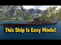 This Is The Easiest Battleship To Play In World Of Warships Legends