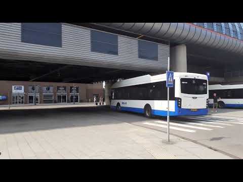 GVB, Amsterdam, 1955, VDL, Citea, Electrische On Route 36, at Amsterdam Sloterdijk.