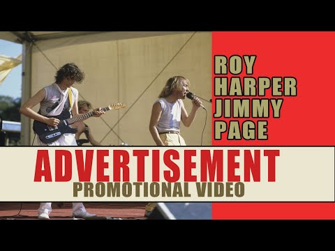 Jimmy Page & Roy Harper - Advertisement 1985 (Promo with News Snippets)