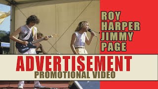 Jimmy Page &amp; Roy Harper - Advertisement 1985 (Promo with News Snippets)