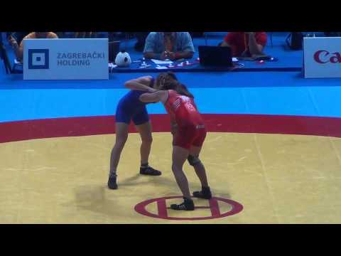 JR WORLD WFS - Doi (USA) dec. Georgiyeva (UKR), 44kg repechage