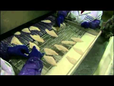 Breading Catfiish Fillets