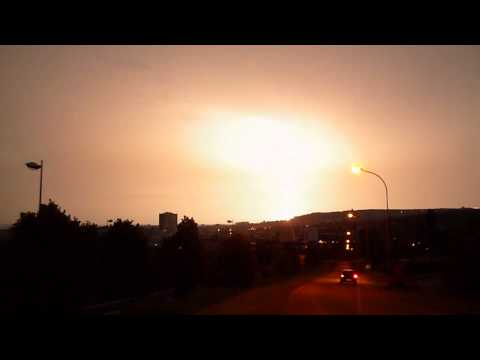 Orage à Nancy le 19 juin 2013 - Compil des éclairs