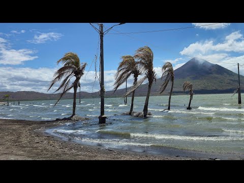 en vivo desde el puerto momotombo La Paz centro León Nicaragua