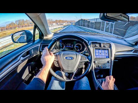 2019 Ford Mondeo V [1.5 EcoBoost 165HP] |0-100| POV Test Drive #1895 Joe Black