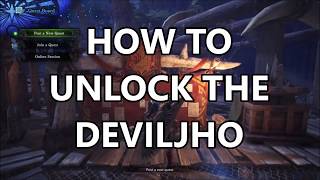 Monster Hunter: World - How to Unlock The Deviljho : Expedition Method/Unlock Special Assignment