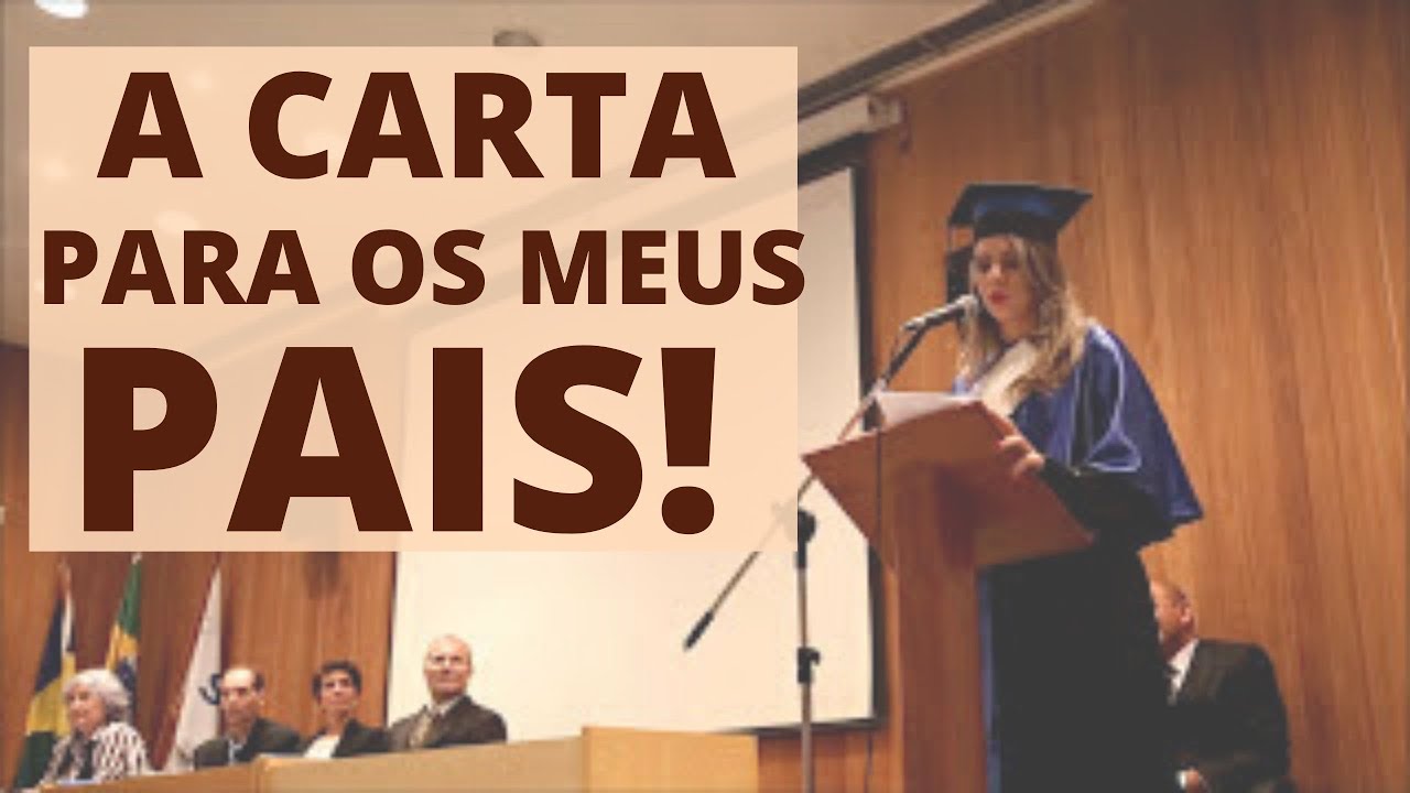 Discurso em homenagem aos Pais e Mães!