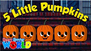 Five Little Pumpkins 🎃 Pumpkin Song for Kids