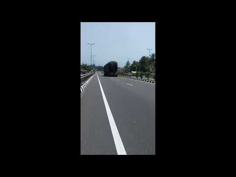 Train Going Through NH 544 !!!!!