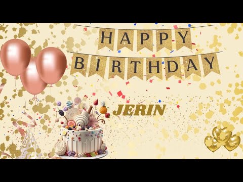 Happy Birthday Jerin