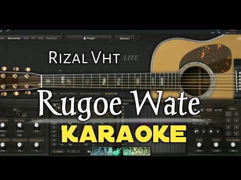 RUGOE WATE - RIZAL VHT Karaoke Lagu Aceh Terbaru 2019 full lyric