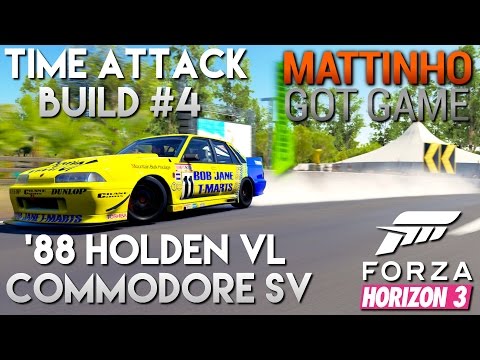 Forza Horizon 3 | Time Attack Build #4 | '88 Holden VL Commodore SV!!!
