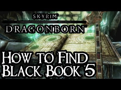 Skyrim Dragonborn - How to Find Black Book #5 - The Hidden Twilight